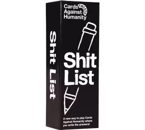 Shit List (3/4 profile view of box)