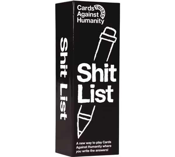 Shit List (3/4 profile view of box)