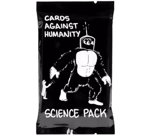 Science Pack (Opened Wrapper, Showing Cards Inside)