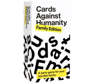 Cards Against Humanity: Family Edition (Three-Quarter View of Box)