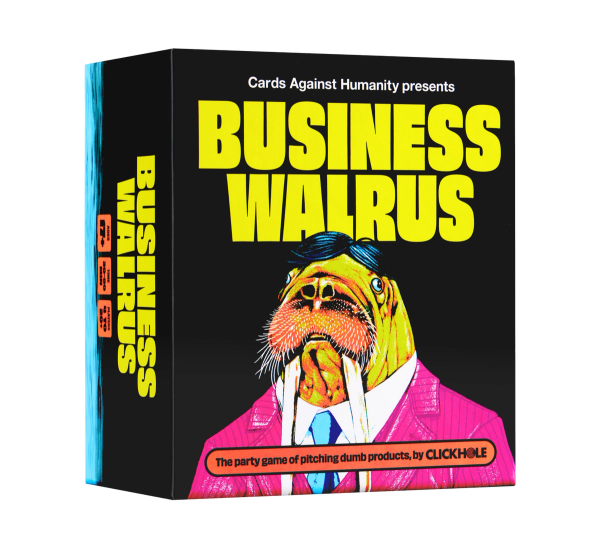 Business Walrus (Three-Quarter View of Box)
